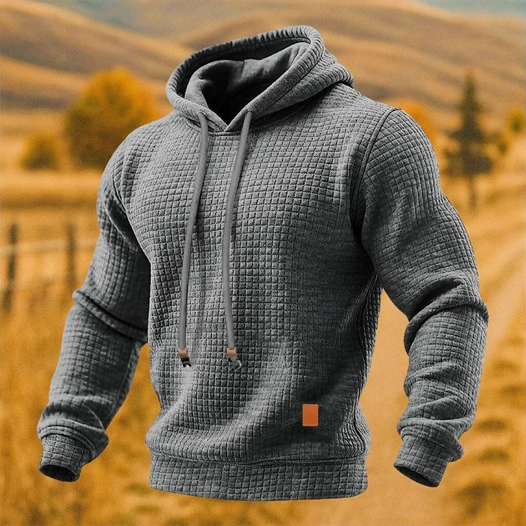 Royce | Textured Comfort Hoodie