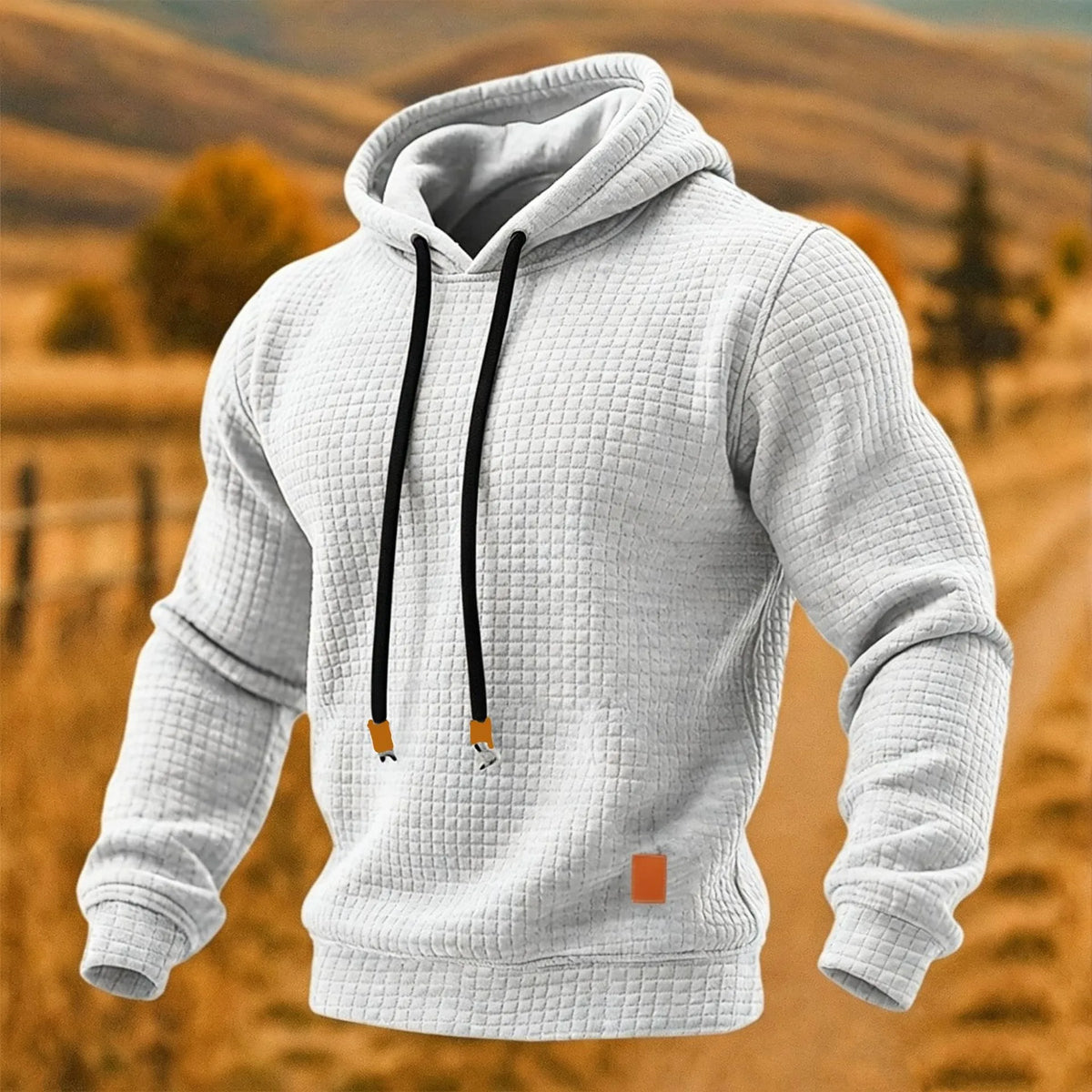Royce | Textured Comfort Hoodie