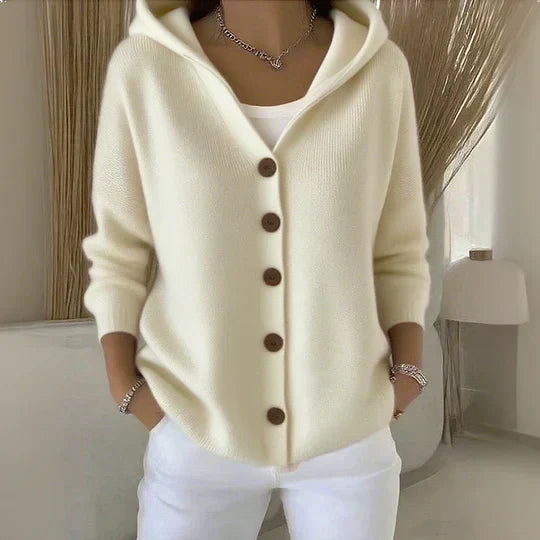 Concettina | Hooded Knit Cardigan