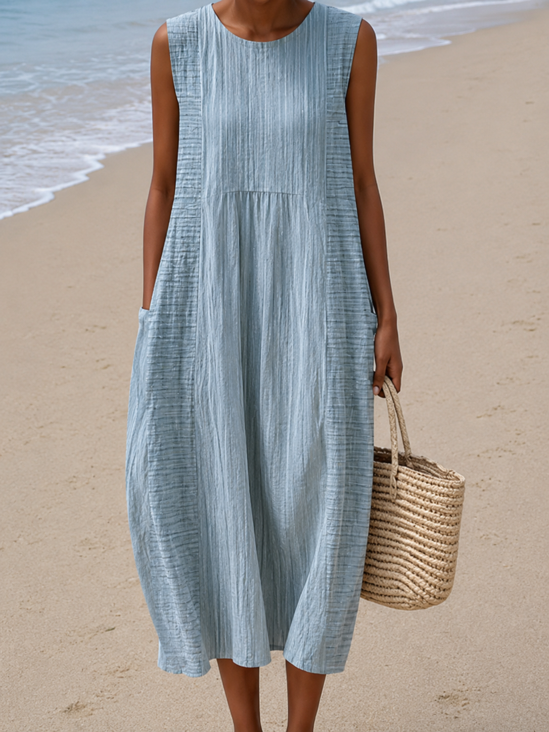 Anouk | Cotton Midi Dress