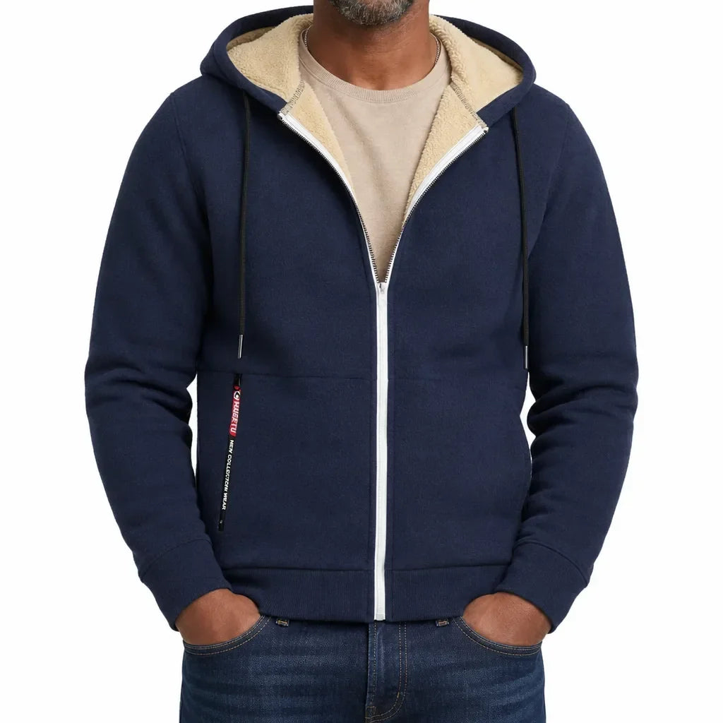 Arden | Cozy Lined Full Zip Hoodie