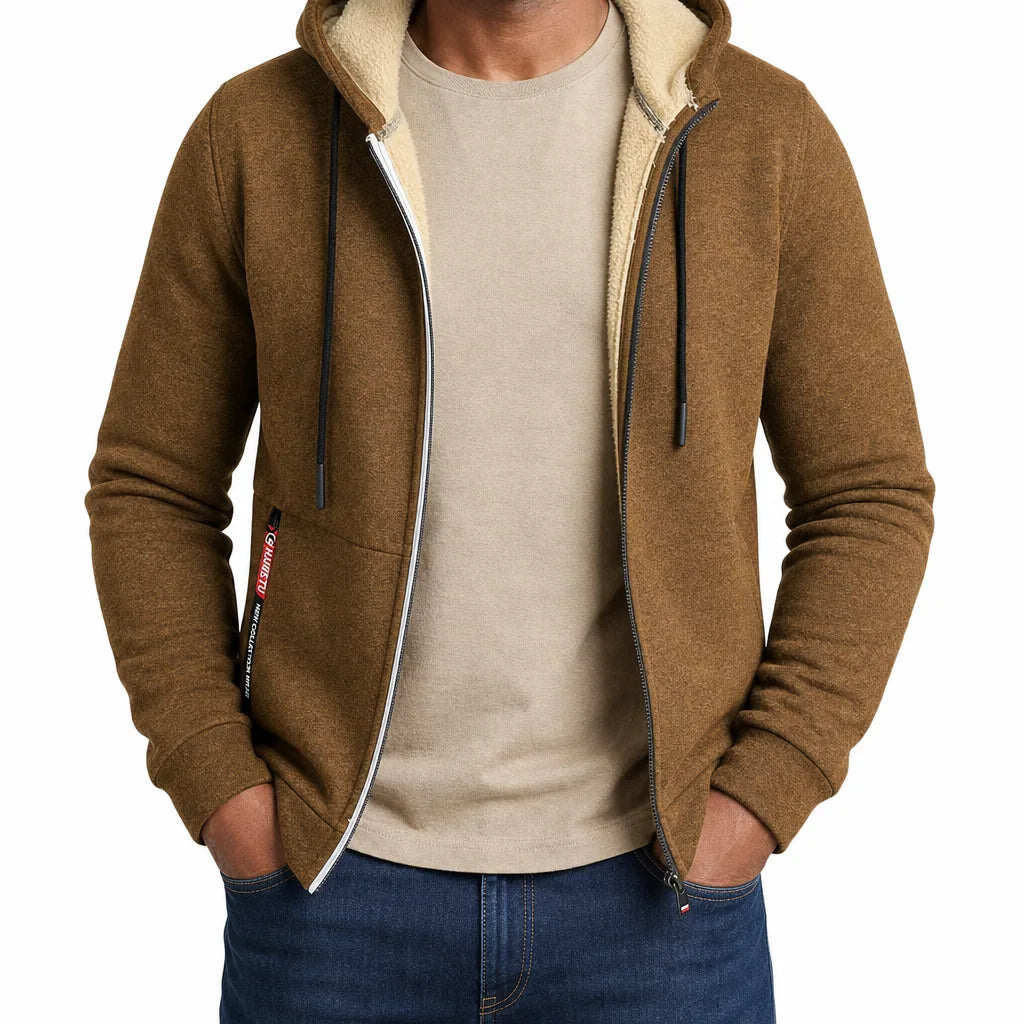 Arden | Cozy Lined Full Zip Hoodie
