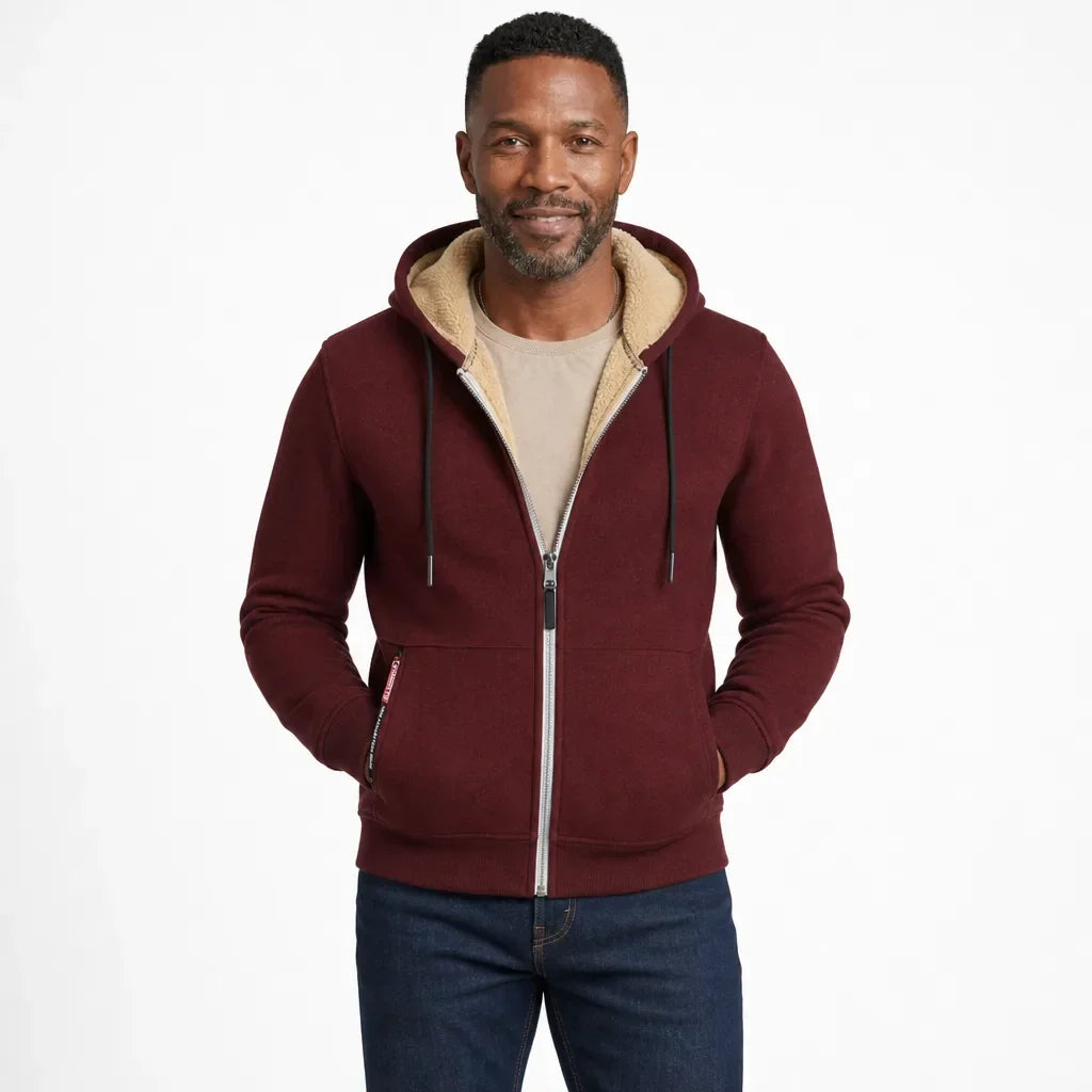 Arden | Cozy Lined Full Zip Hoodie