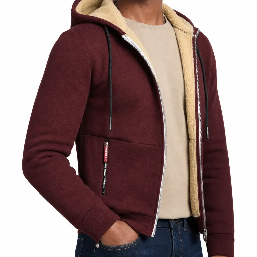 Arden | Cozy Lined Full Zip Hoodie