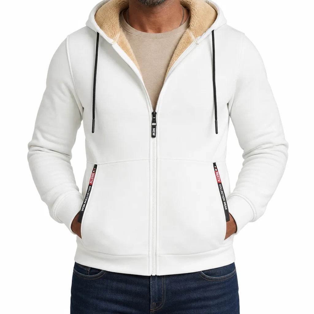 Arden | Cozy Lined Full Zip Hoodie