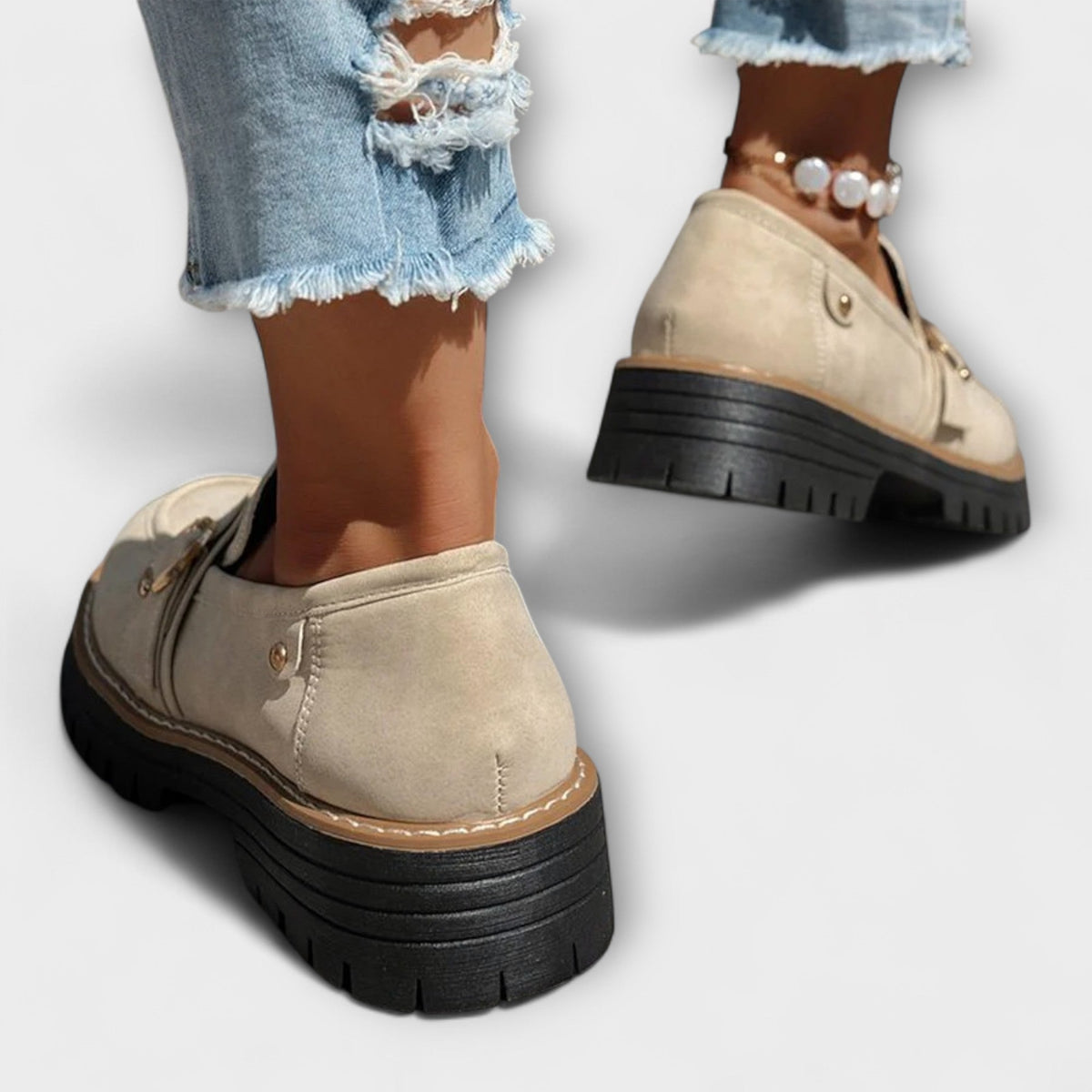 Lora | Round Toe Casual Loafers