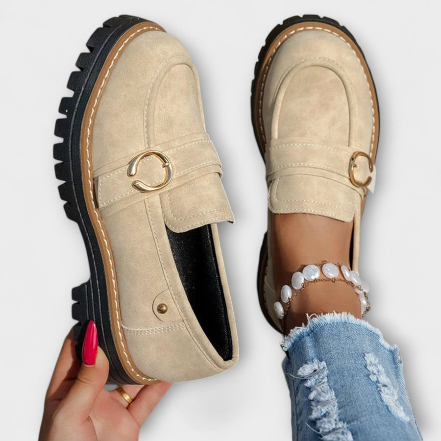 Lora | Round Toe Casual Loafers