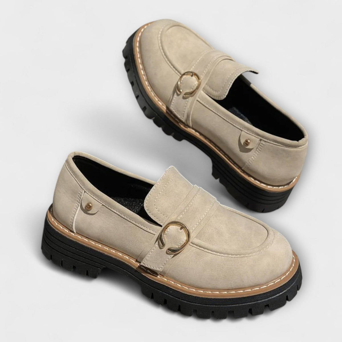 Lora | Round Toe Casual Loafers