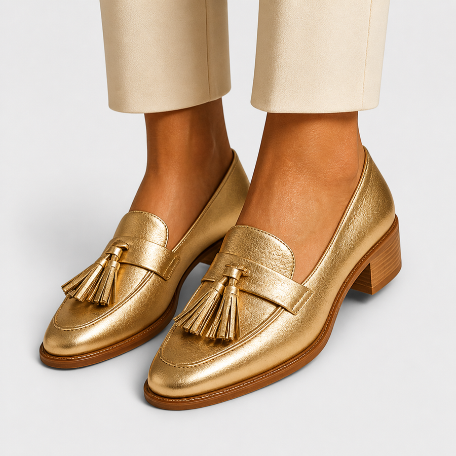 Céleste | Golden Loafers