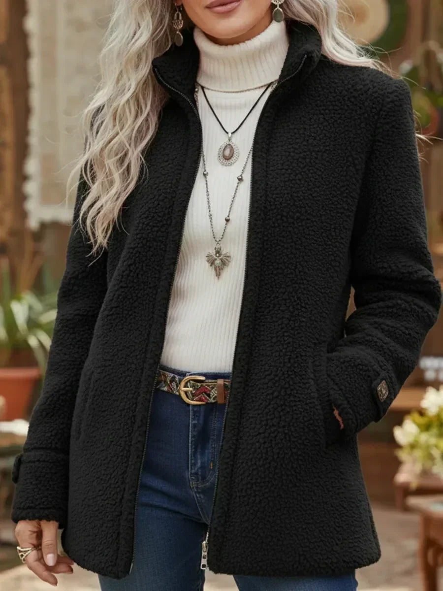 Carissa | Cozy Stand Collar Jacket