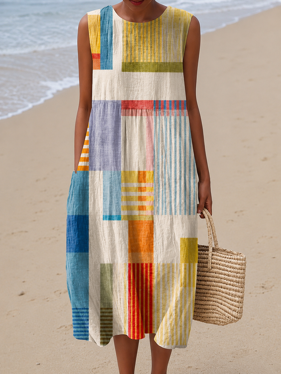 Apolline | Cotton Midi Dress