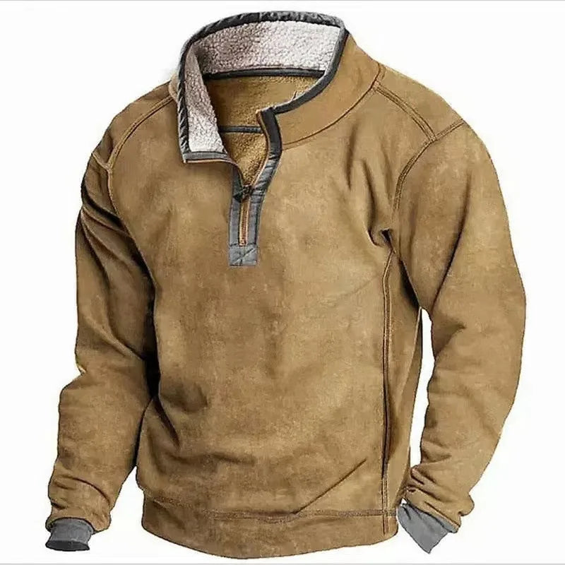 Ridley | Rugged Quarter Zip Pullover
