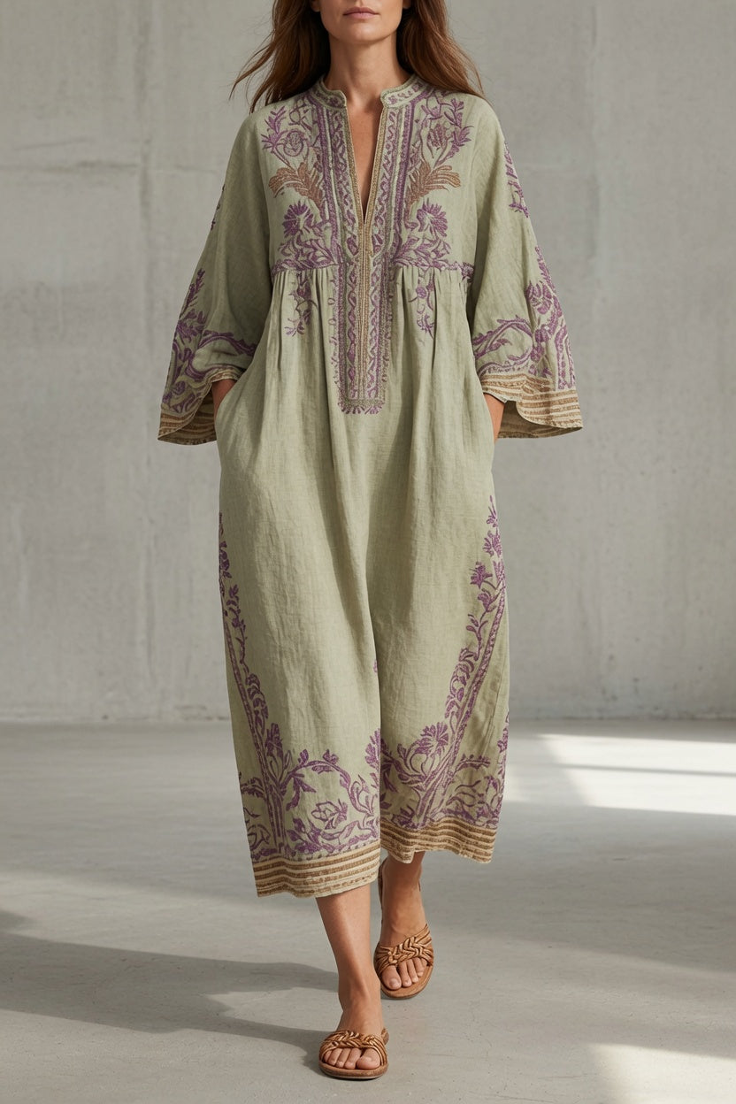 Roxane | Embroidered Dress