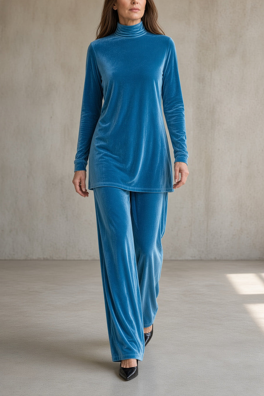 Ninon | Velvet Two Piece Set