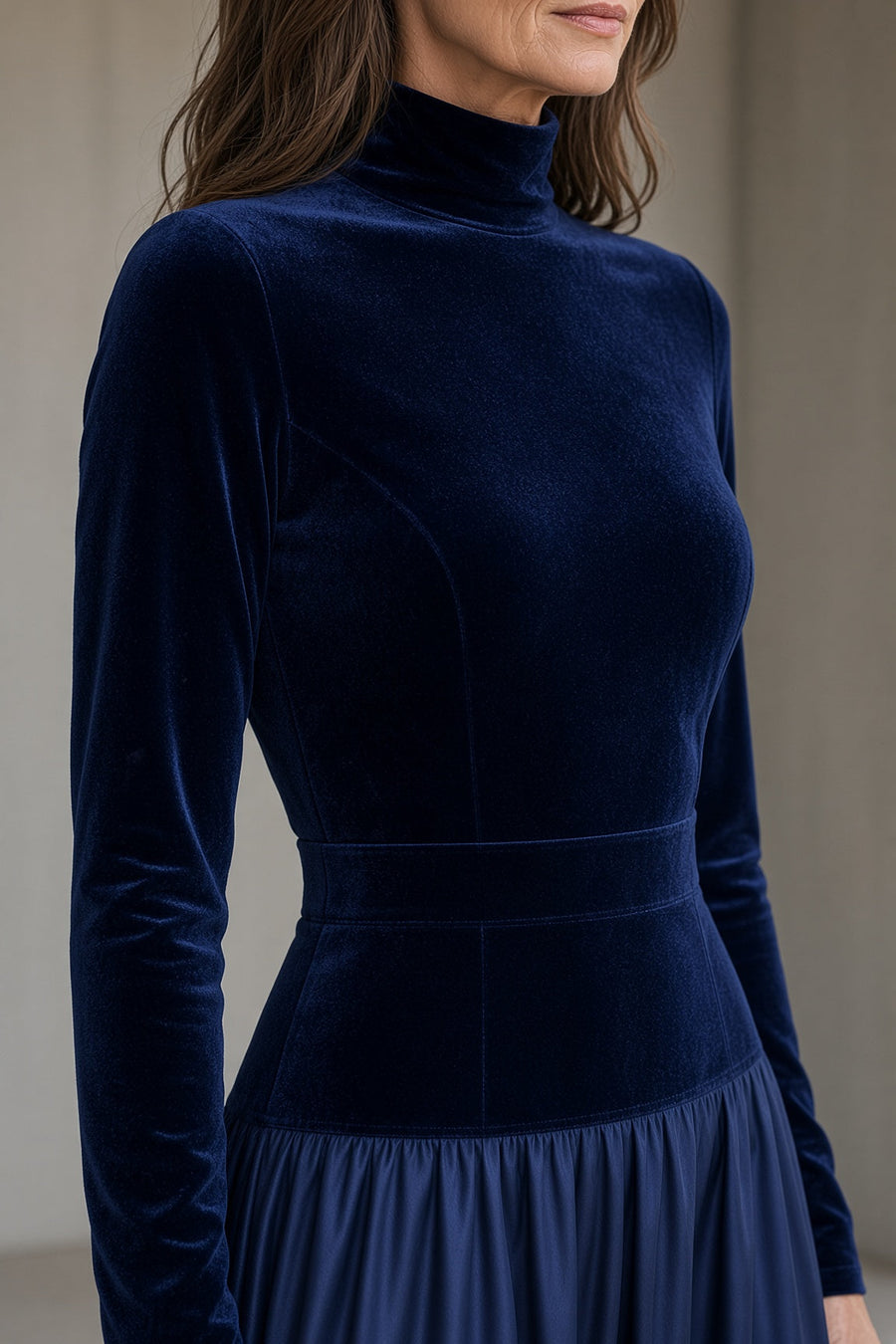 Vivien | Velvet Dress
