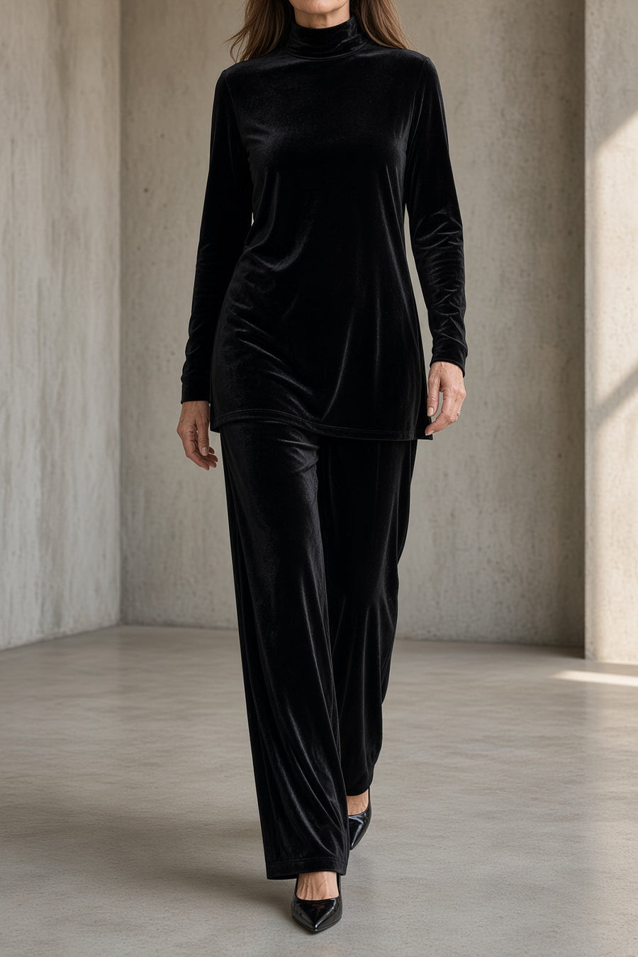 Ninon | Velvet Two Piece Set
