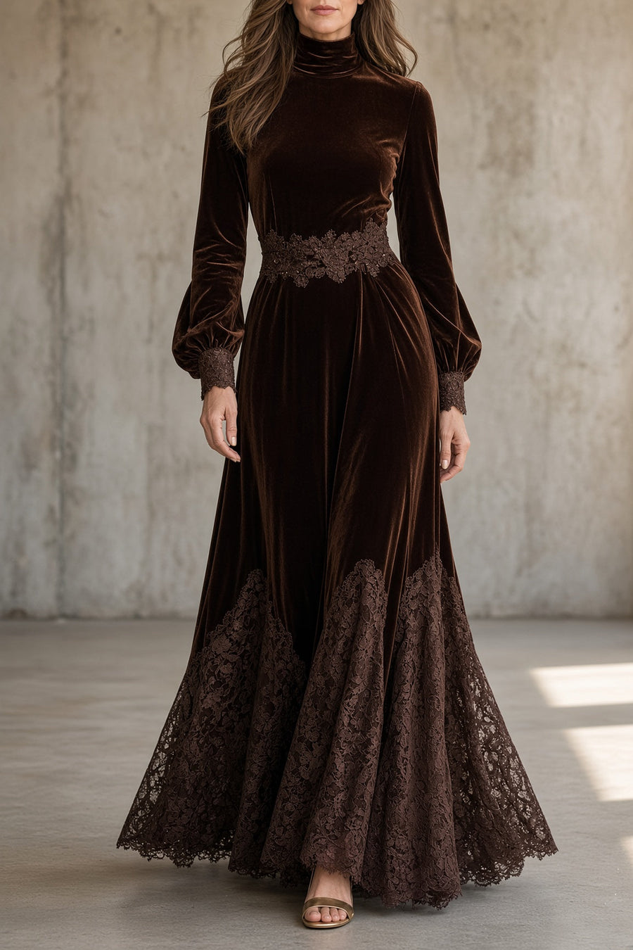 Solene | Velvet Dress