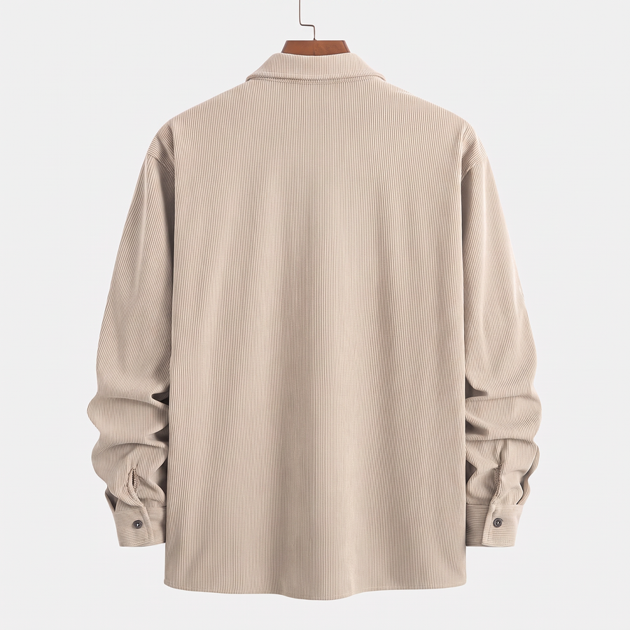 Brooks | Ribbed Textured Overshirt