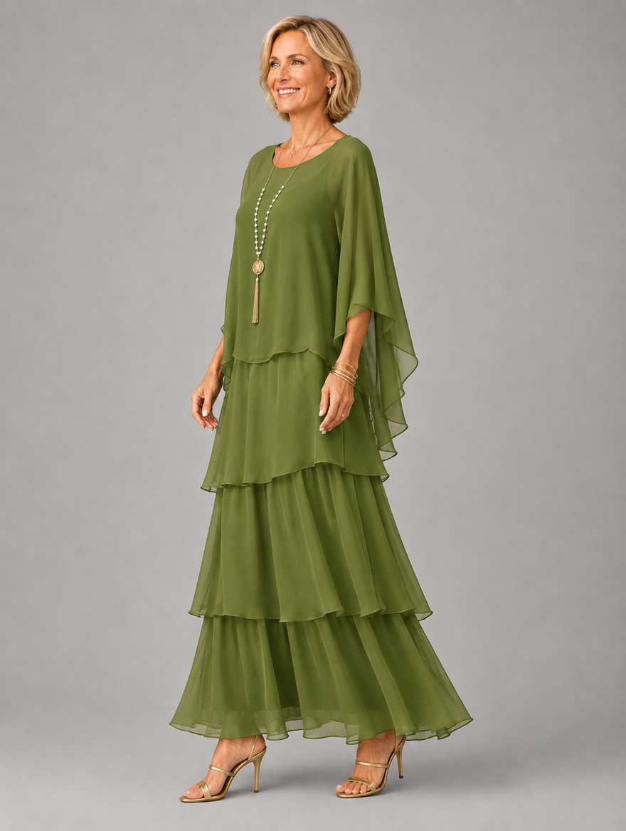 Lara | Elegant Flowing Maxi Dress