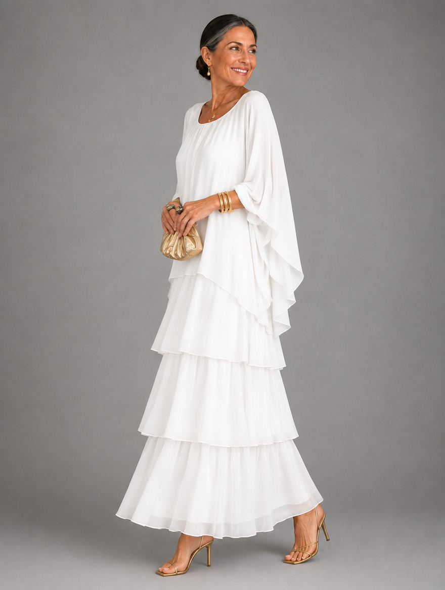 Lara | Elegant Flowing Maxi Dress