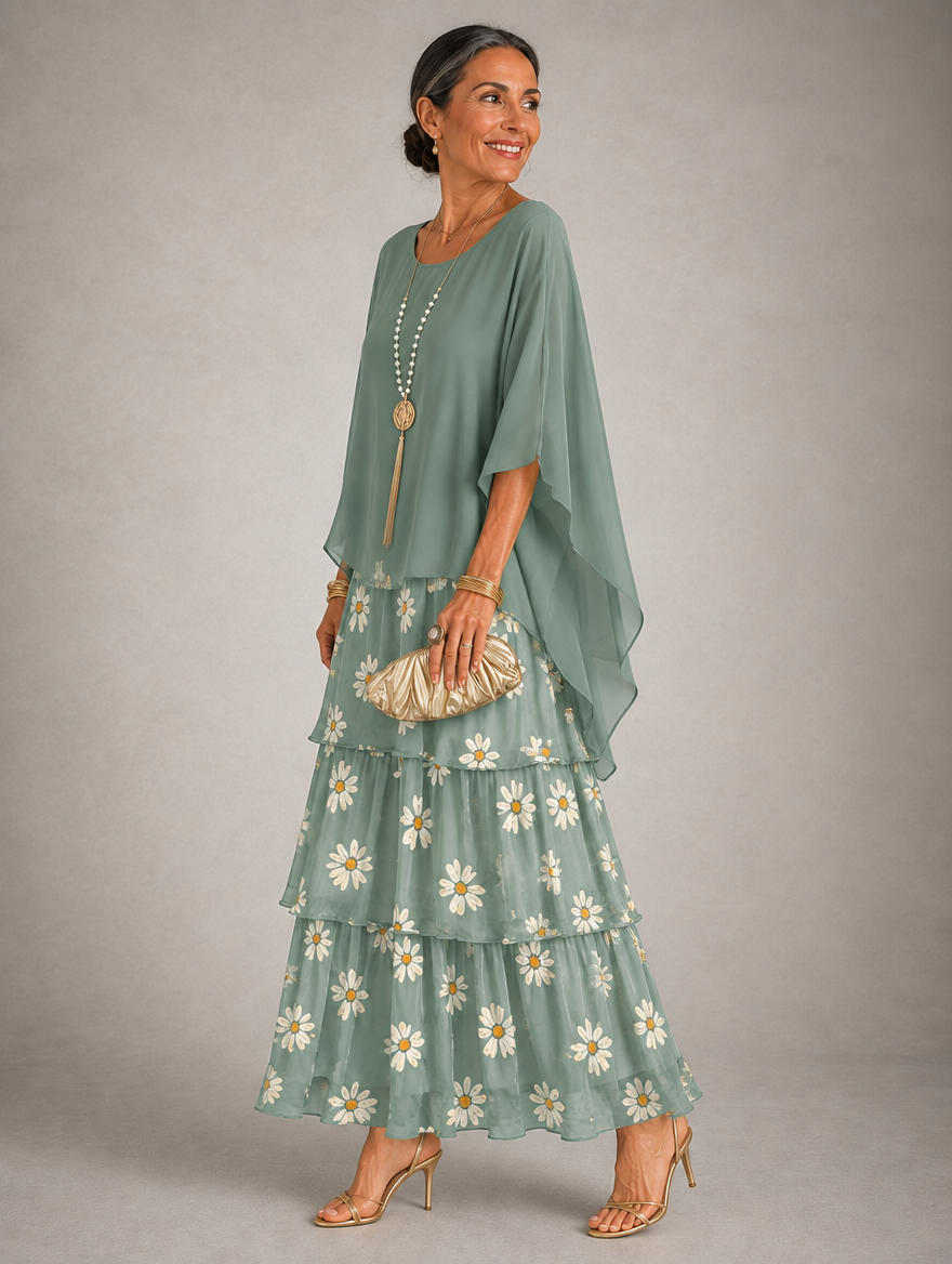 Lara | Elegant Flowing Maxi Dress