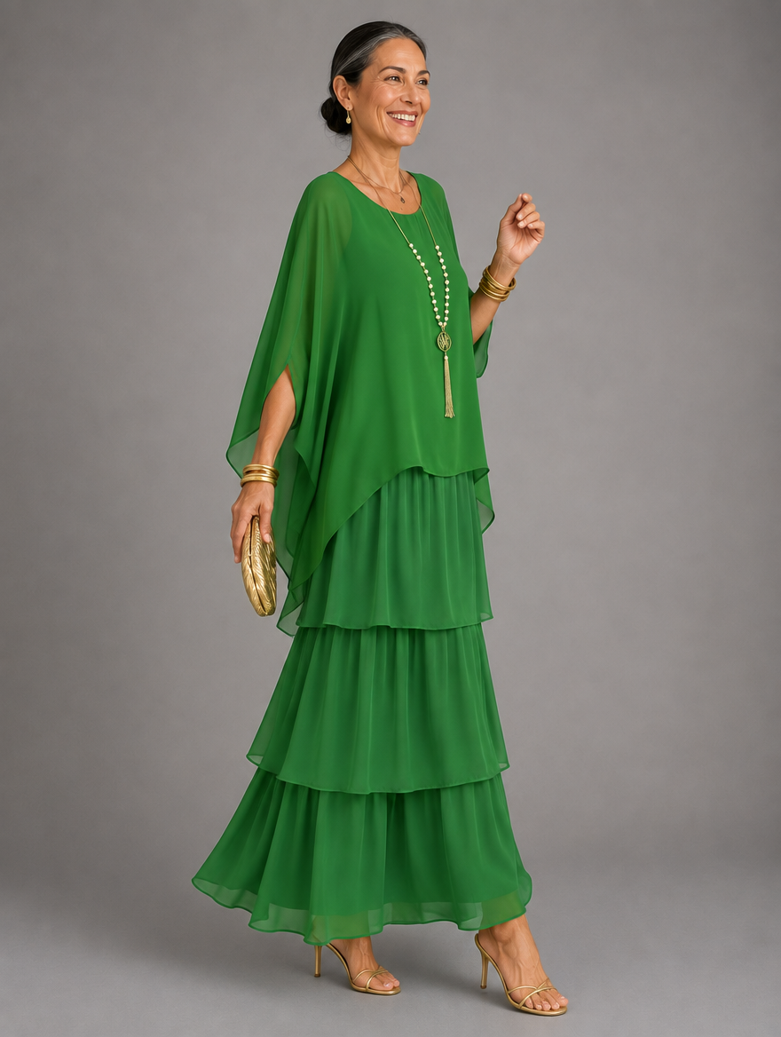 Lara | Elegant Flowing Maxi Dress