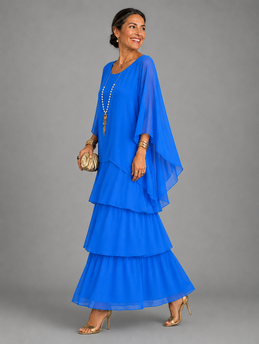 Lara | Elegant Flowing Maxi Dress