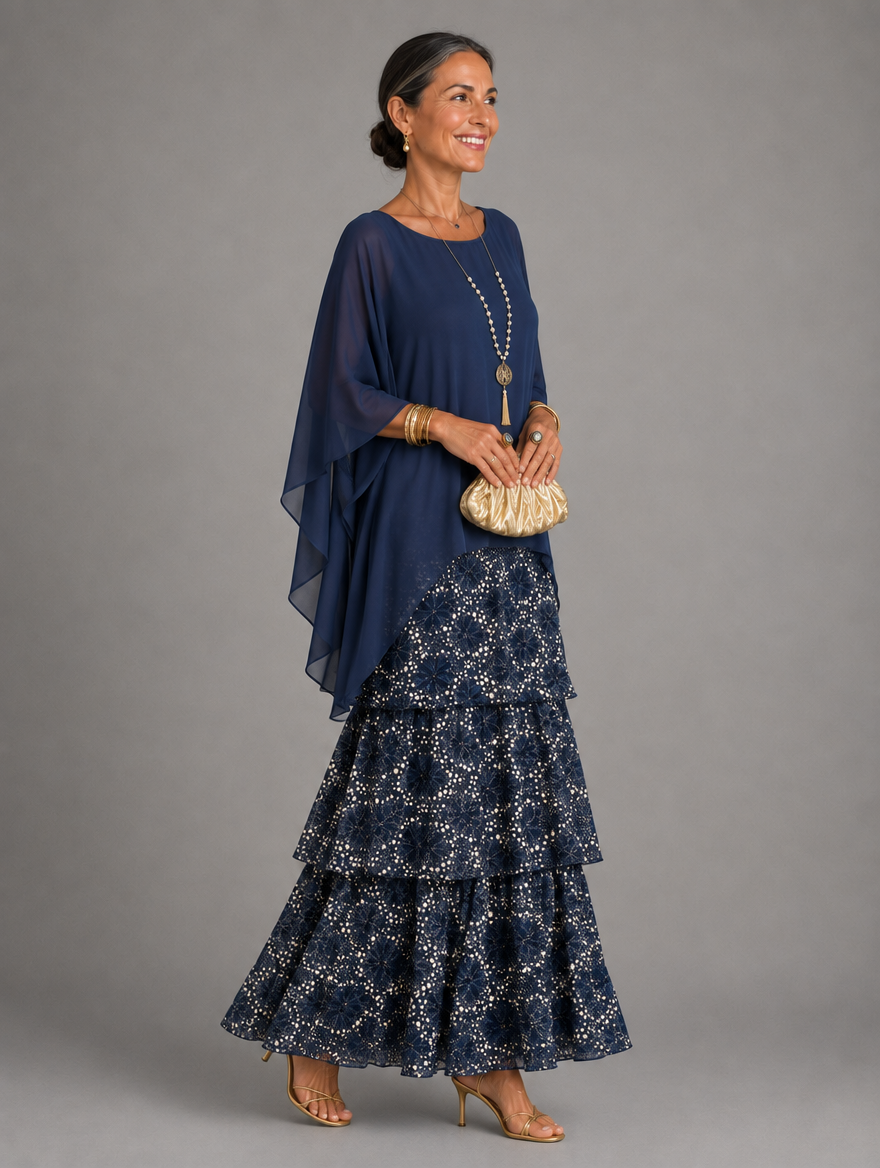 Lara | Elegant Flowing Maxi Dress