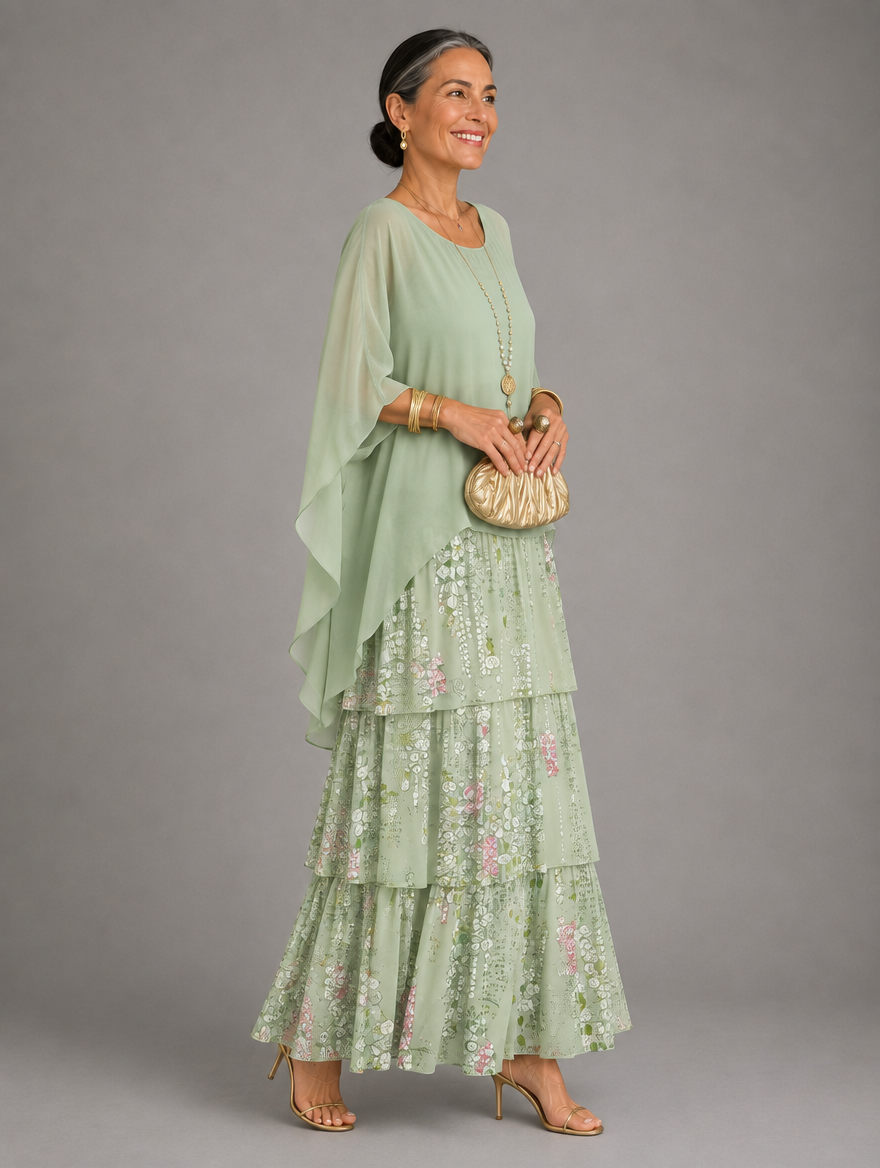 Lara | Elegant Flowing Maxi Dress