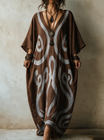 Brown Print