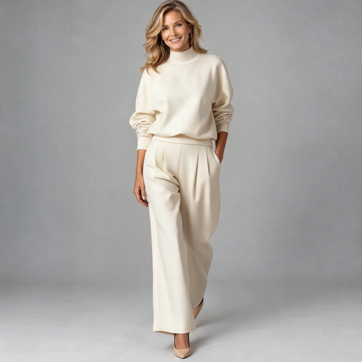 Mitchell | Set with Cape Sleeves