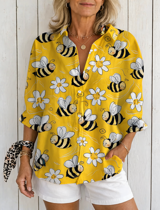 Franka | Bee Blossom Blouse - Multicolor