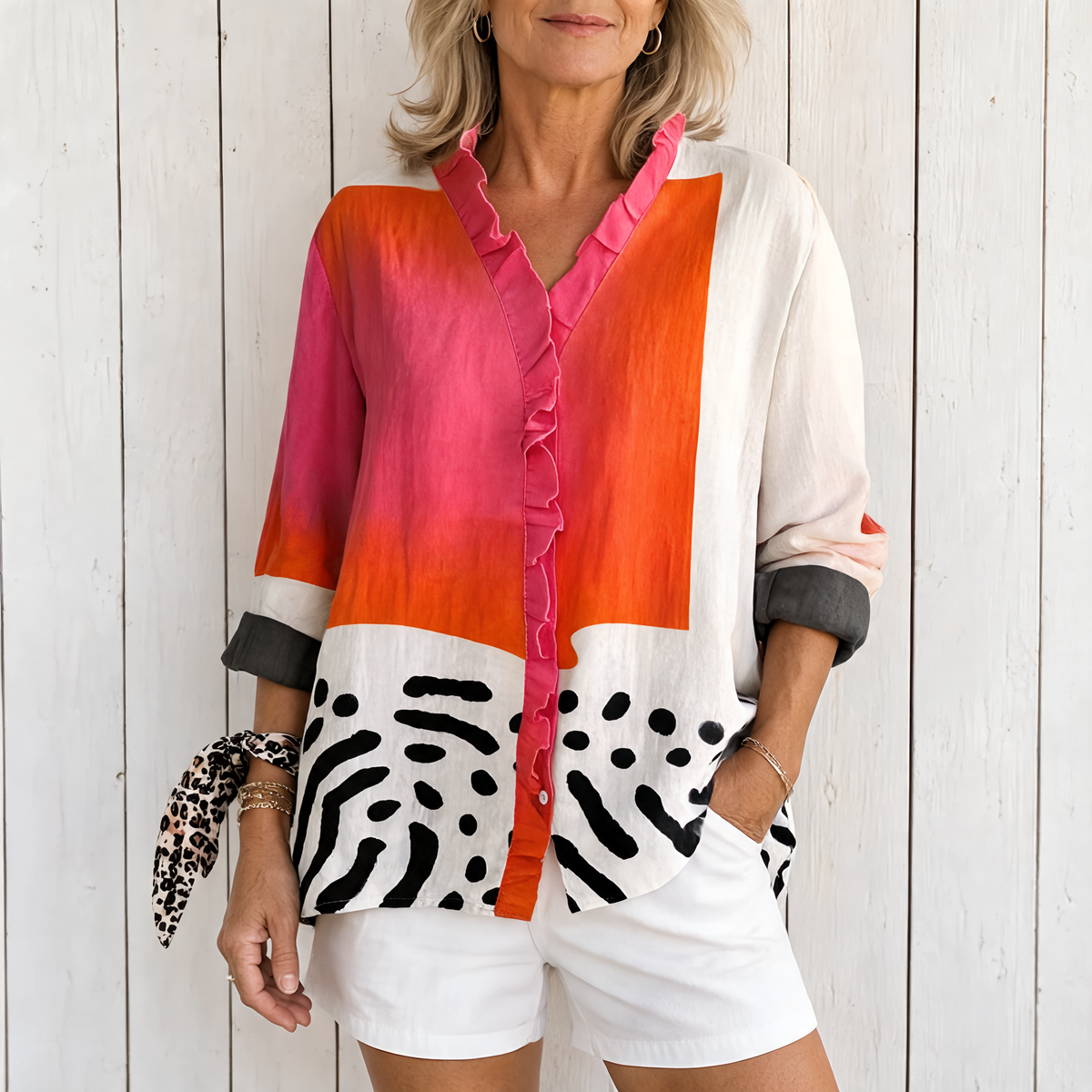 Augusta | Elegant Comfort Blouse