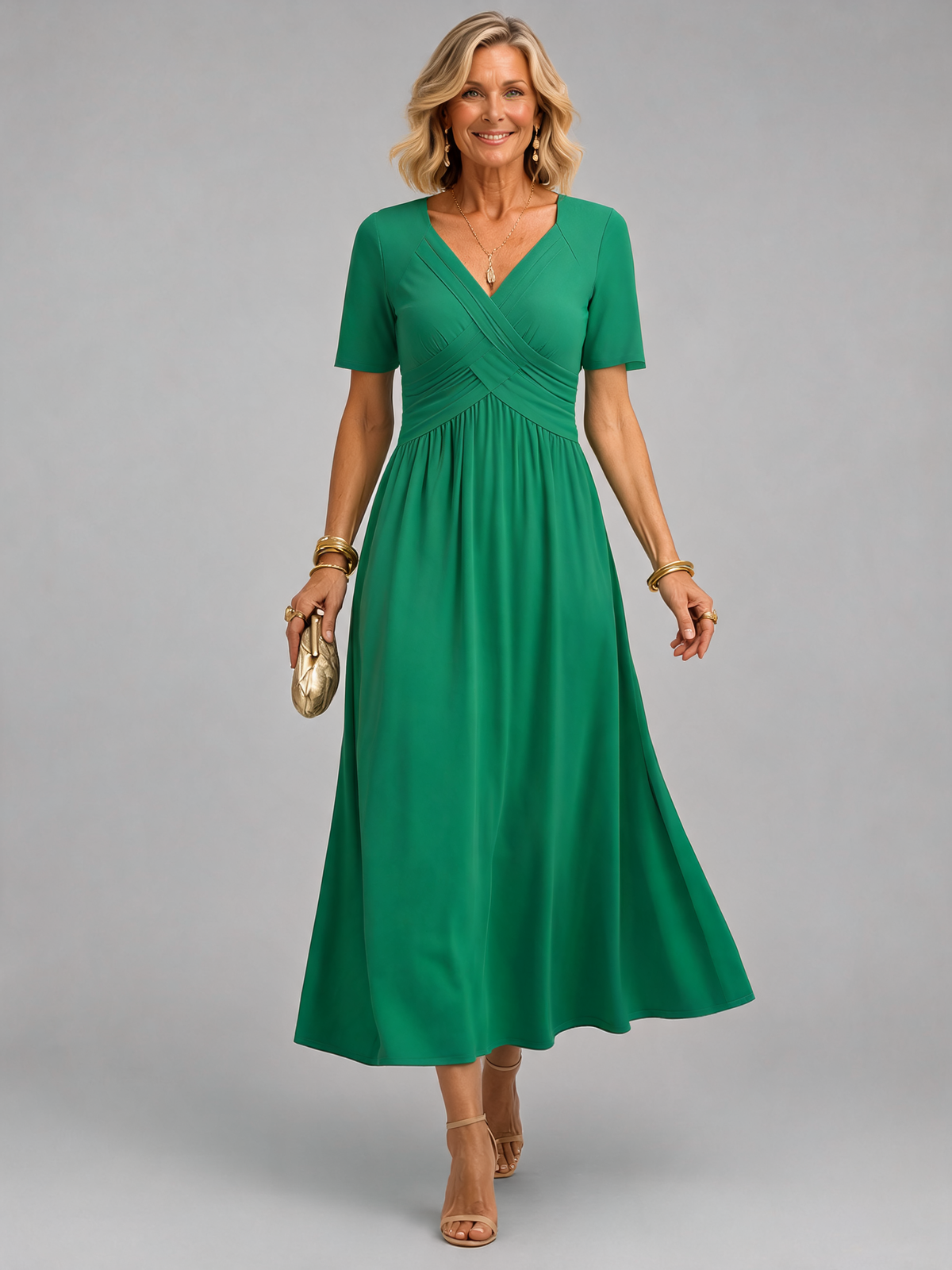 Angeli | Elegant Midi Dress