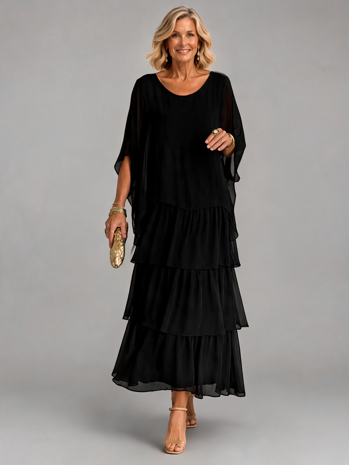 Lara | Elegant Flowing Maxi Dress