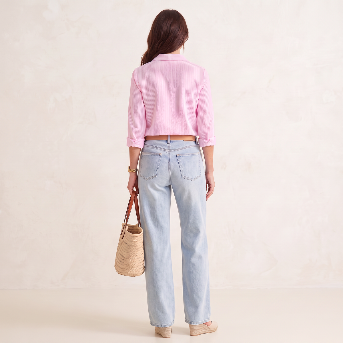 Yasmine | Ruffle Button Blouse