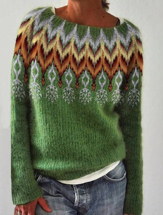 Katinka | Retro Sweater - 2