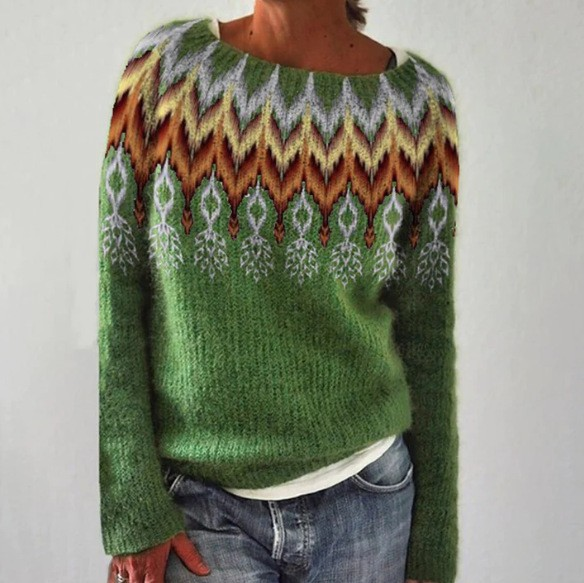 Katinka | Retro Sweater - 2