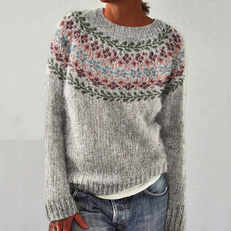 Inga | Cozy Retro Sweater - 1