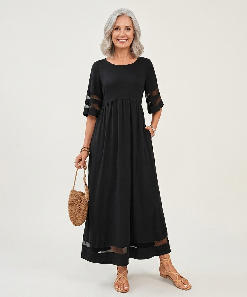 Aubrey | Tummy-Smoothing Midi Dress