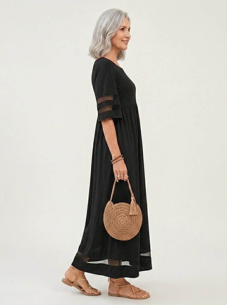 Aubrey | Tummy-Smoothing Midi Dress