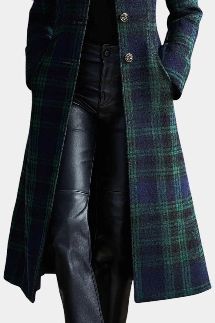 Rebecca | Checkered Coat