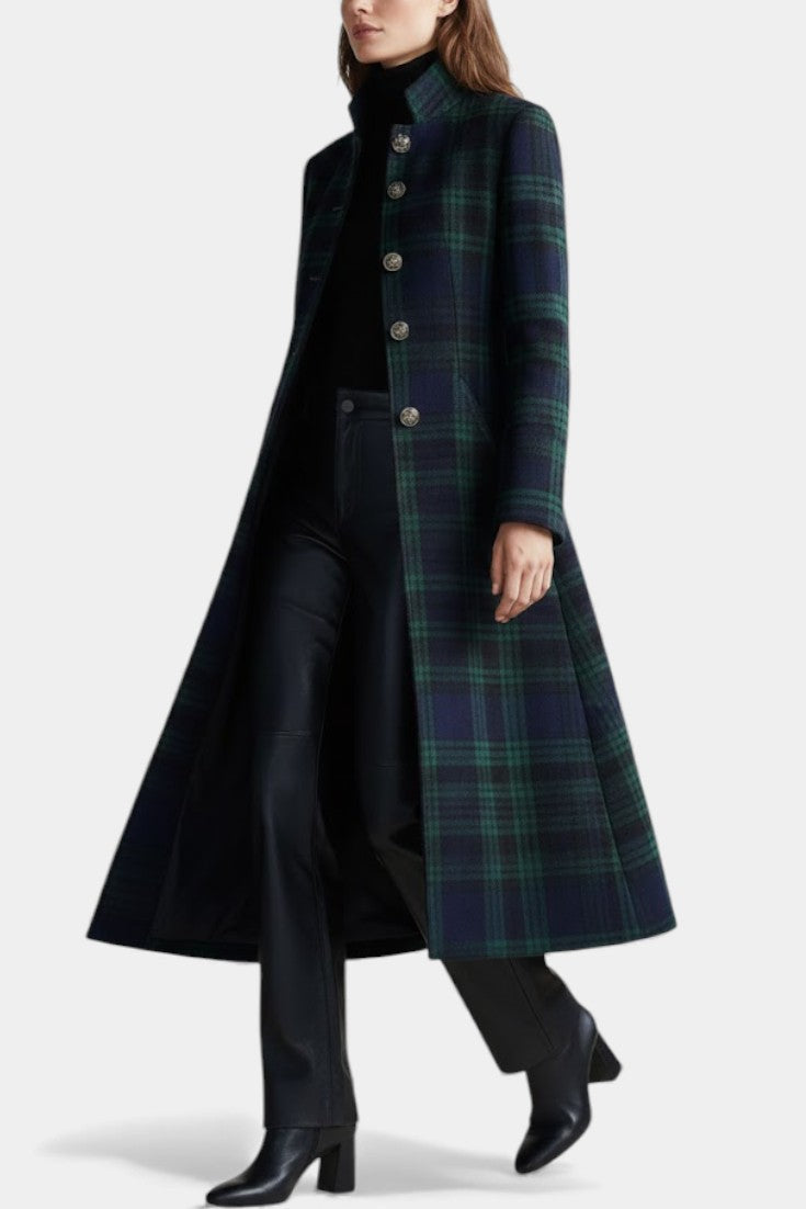 Rebecca | Checkered Coat