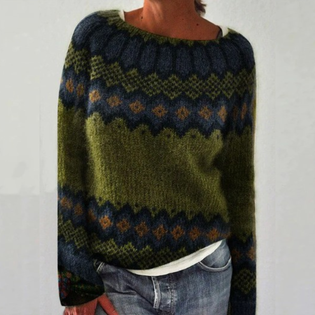Salome | Cozy Retro Sweater - 1