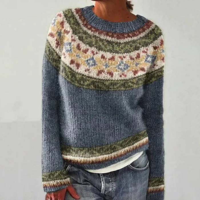 Katri | Stylish Retro Sweater - 1