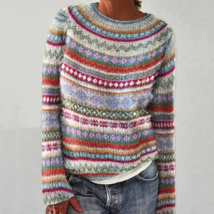 Aada | Stylish Retro Sweater - 1