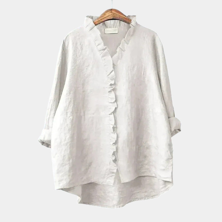 MONICA™ - ELEGANT COMFORT PRINTED BLOUSE