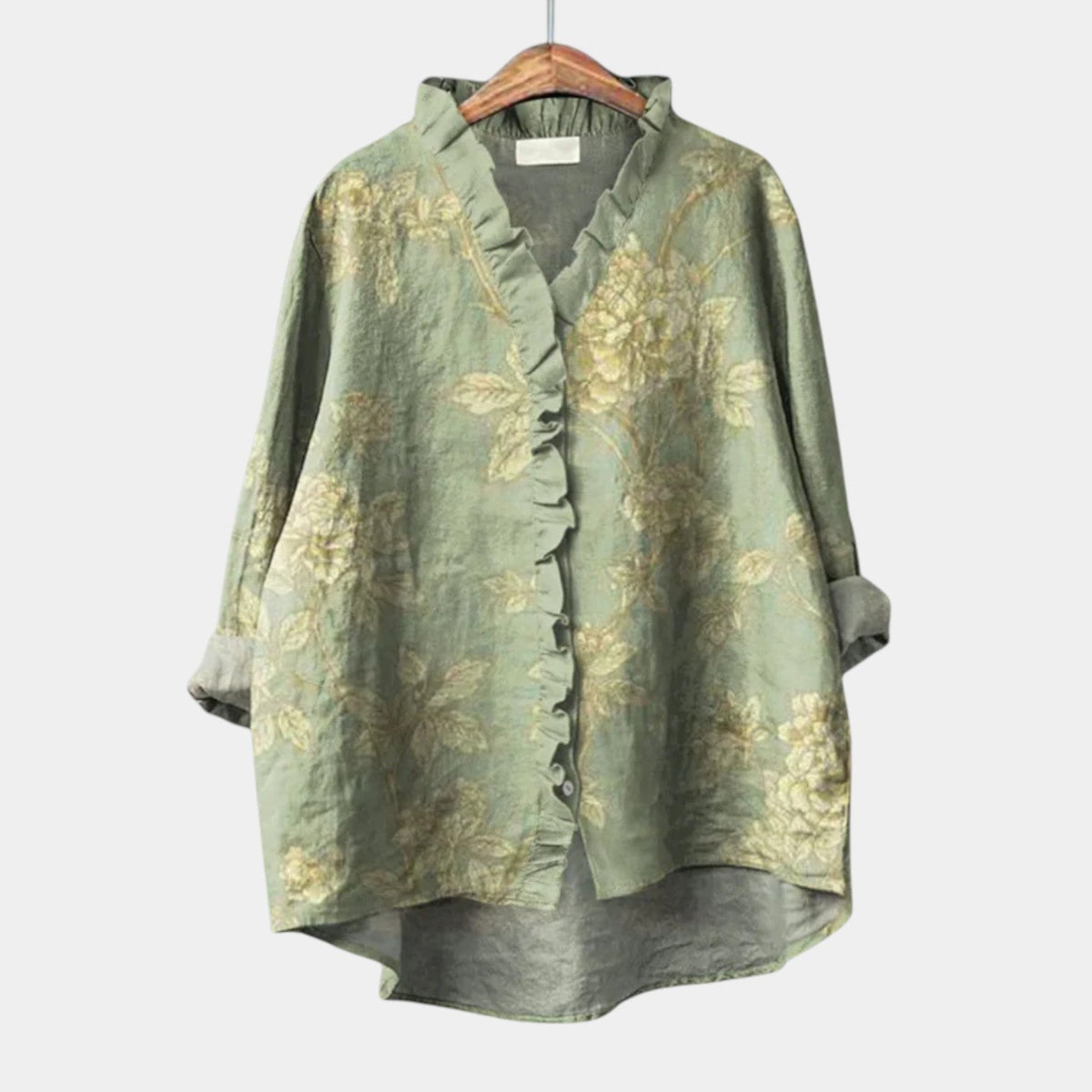 JAYDA™ - ELEGANT COMFORT PRINTED BLOUSE