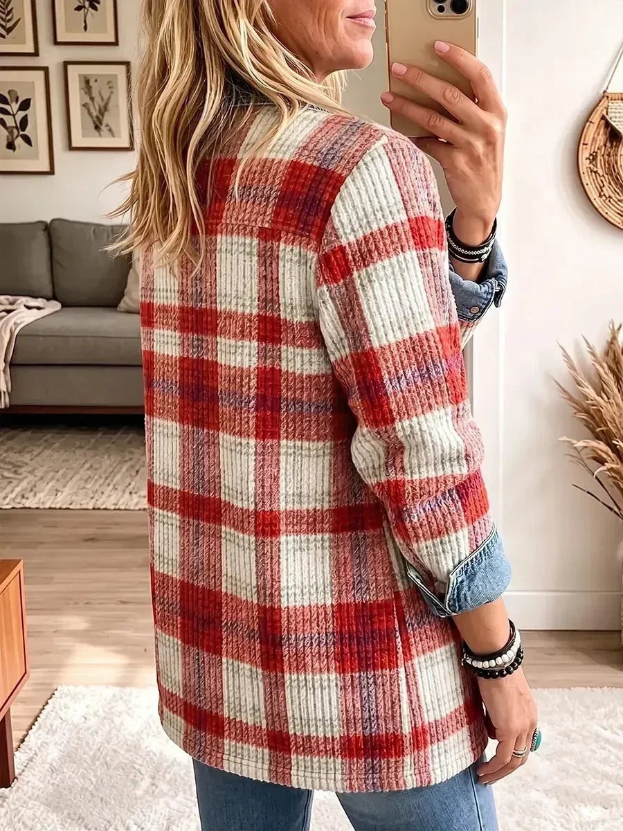 Scarlett | Patchwork Denim Jacket