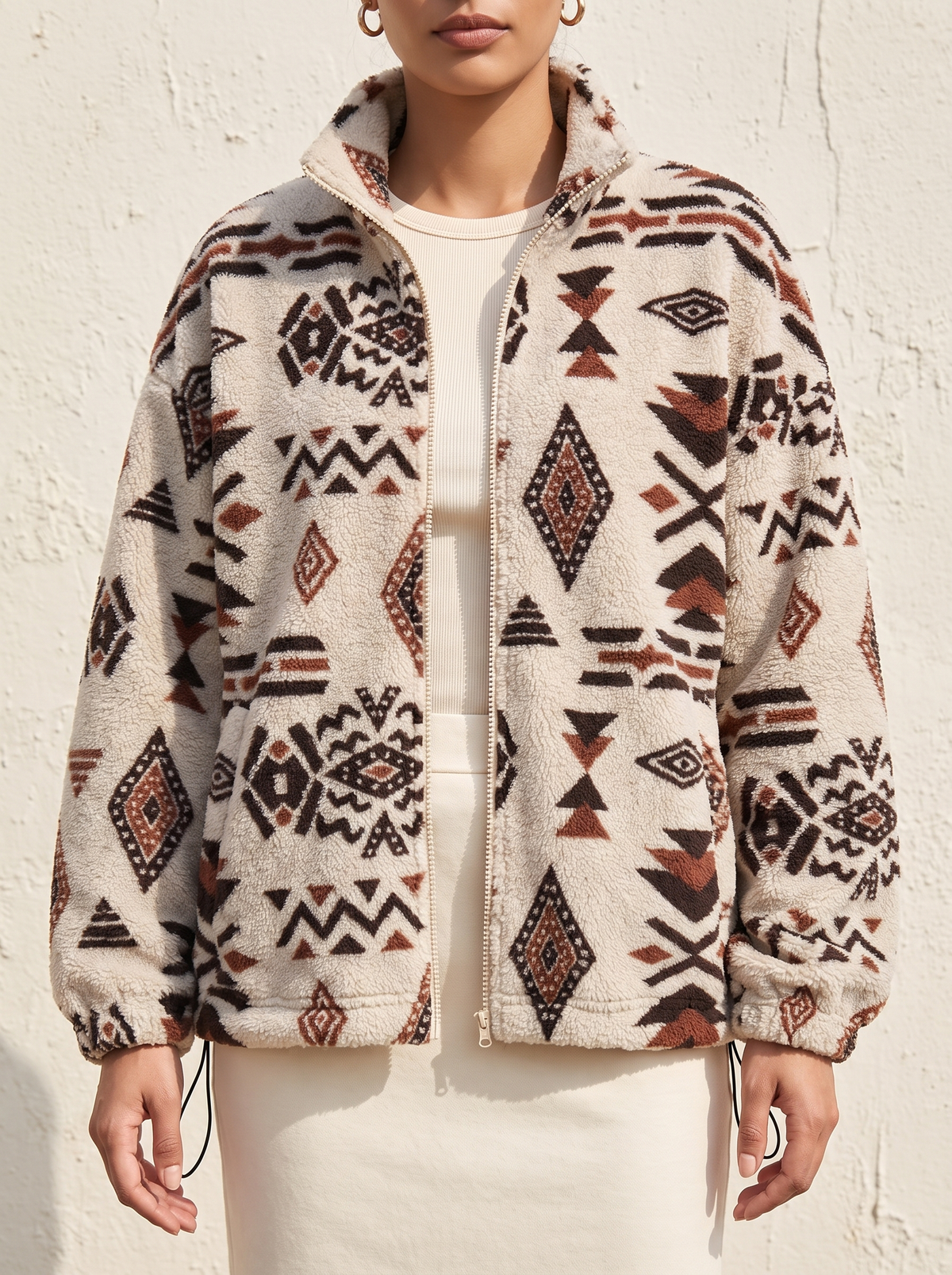 Juniper | Aztec Sherpa Bomber